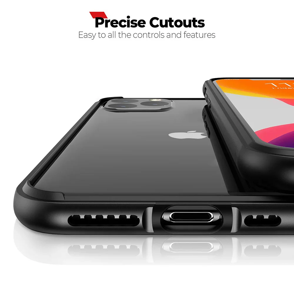 Чехол-бампер для Iphone 11 Pro Max XS MAX XR X 7 8 Plus, чехол-бампер, жесткий тонкий бампер, мягкий ТПУ, внутренняя рамка, аксессуары