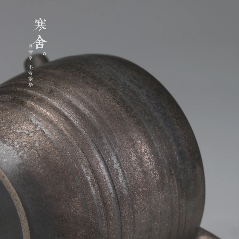 Китайский чайник кунг-фу грубая керамика глазурь домашний чай для церемонии