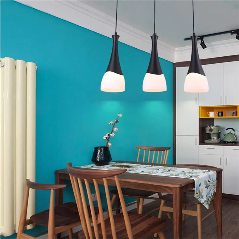 Серебристо-белый современный подвесной светильник в стиле лофт стеклянная