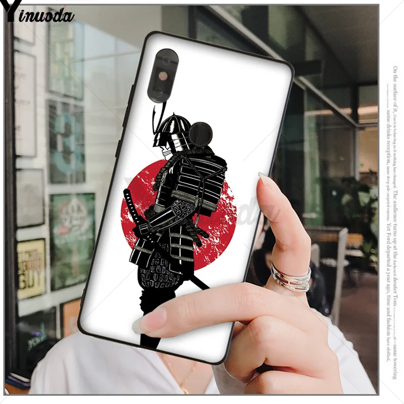 A9 Yinuoda японская самурайская маска они Coque Shell чехол для телефона Xiao mi Red mi 5 5Plus 7 K20 Note5 6A mi 6 mi x2 mi x2S - Цвет: A9