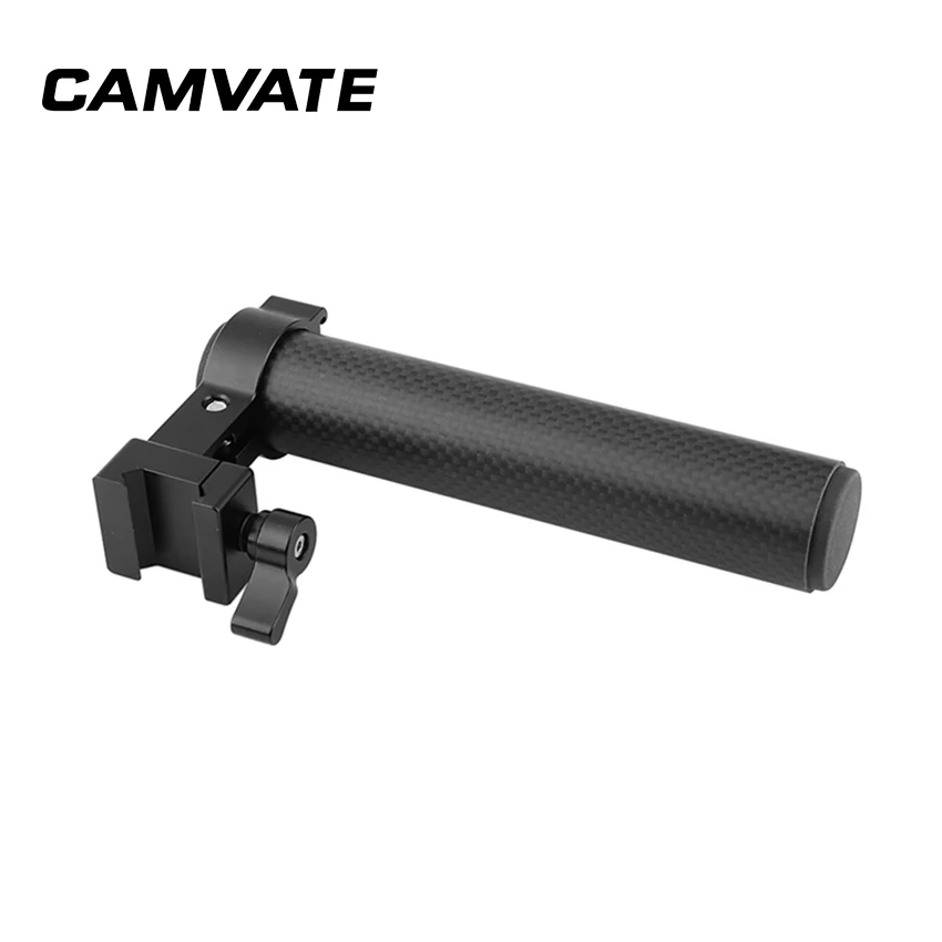 Ручка CAMVATE из углеродного волокна с быстросъемным зажимом и башмаком для