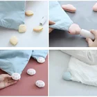 4 шт., фиксированное одеяло с четырьмя углами, нескользящая застежка для пододеяльника