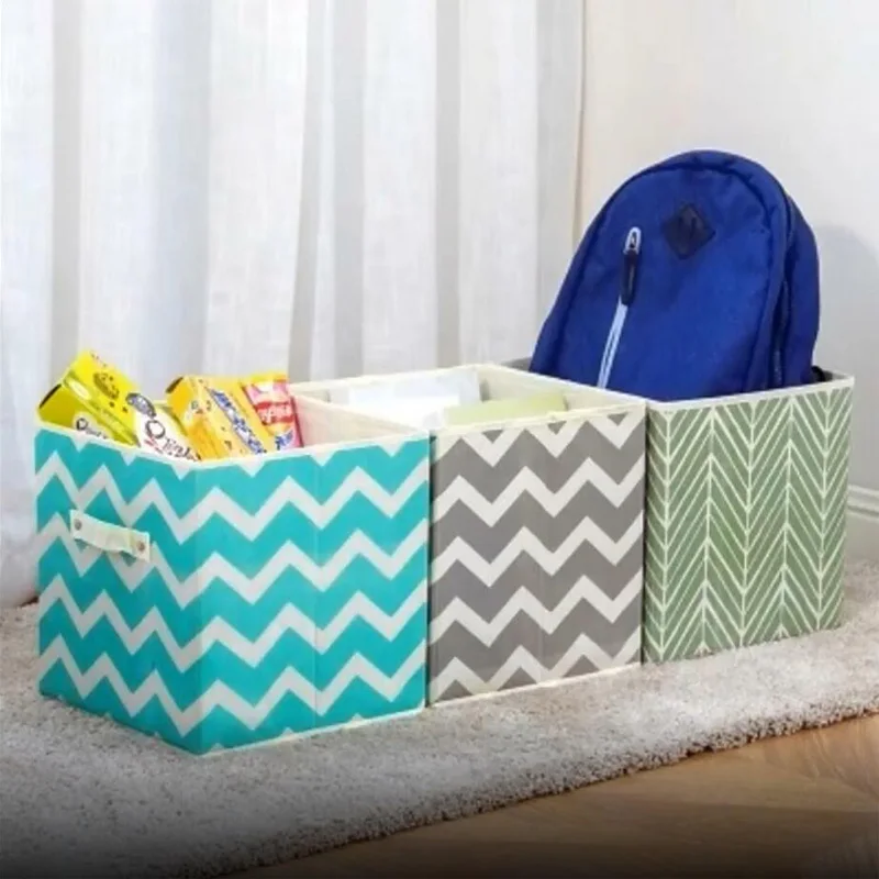 

Foldable Laundry Basket Storage Organizer Basket for Kids Toy Sundries Books Dog Toys Organizer Storage Box Clothes Storage Bags