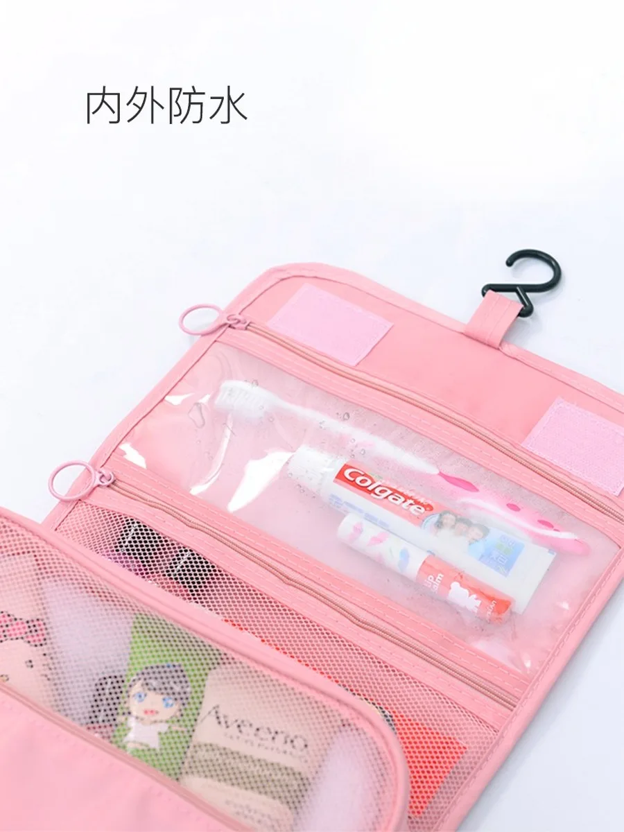 Большой косметический Органайзер для косметики дорожная сумка кабеля