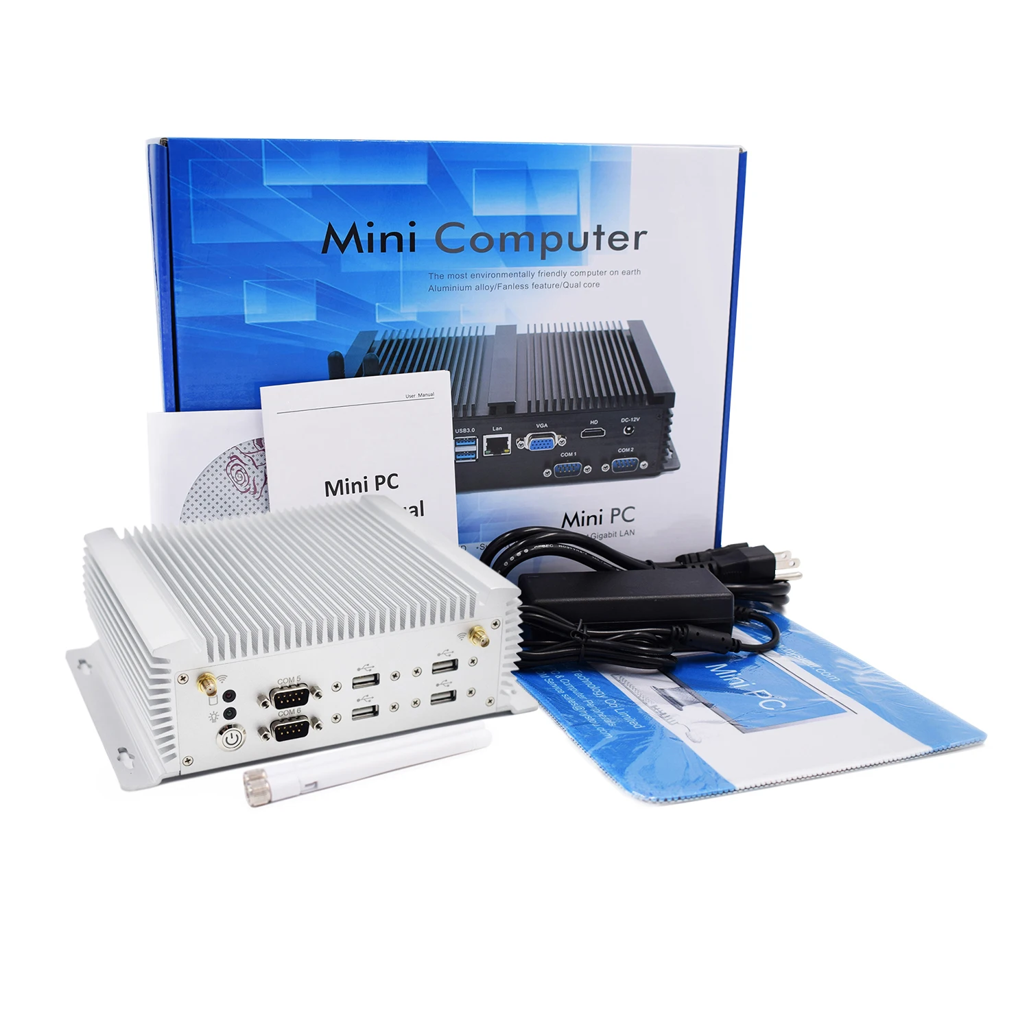Intel Sky LackR мини ПК Core i5 7200U 8250U i7 7500U ddr3 PCI E WiFi SIM слот RS232 COM 8 GPIO pin HD VGA небольшой