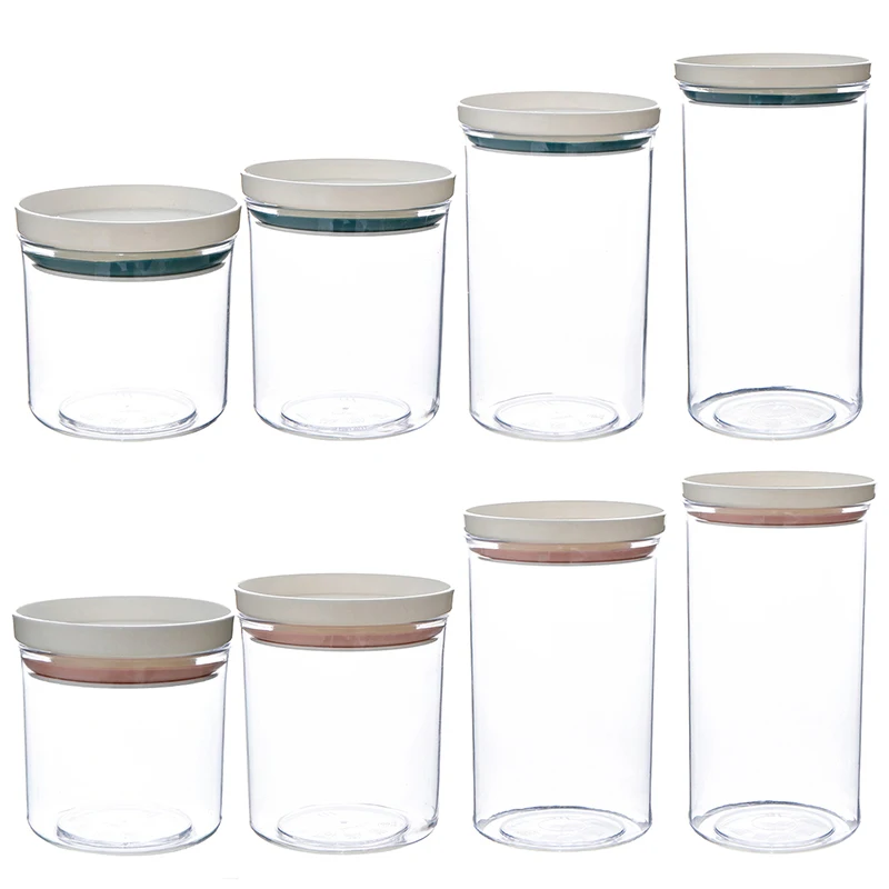 Kitchen Food Dry Grain Multigrain Transparent Plastic Waterproof And Moisture-proof Freshness Storage Tank Sealed Box | Дом и сад