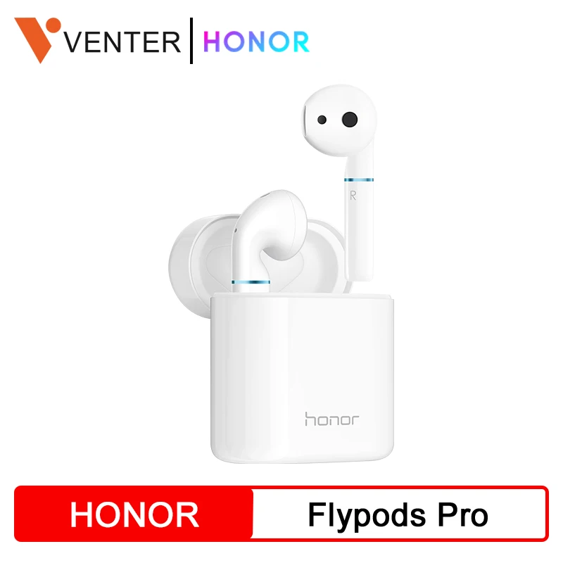 Huawei Honor Flypods Pro Беспроводной Наушники Hi Fi динамический кости голоса
