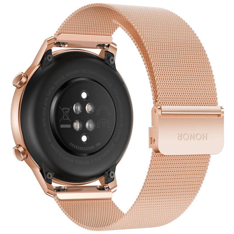 Умные часы HONOR MagicWatch 2 42 мм Персиковый розовый [Ростест Доставка от дней