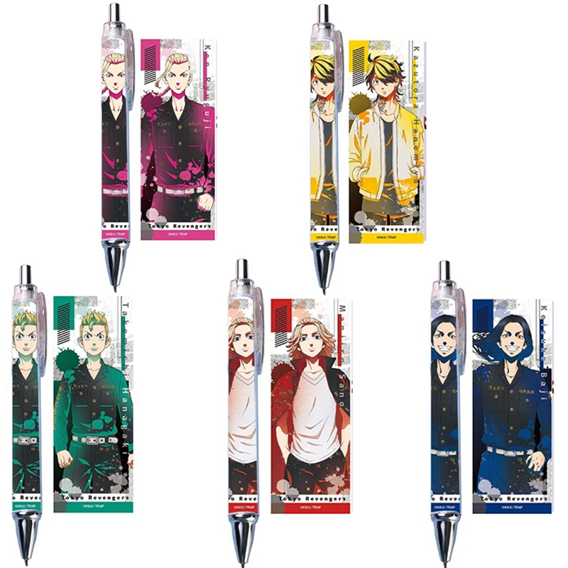Новая шариковая ручка аниме Токио Мстители Sano Manjirou Mitsuya Takashi Matsuno Chifuyu Ryuuguuji Ken Baji