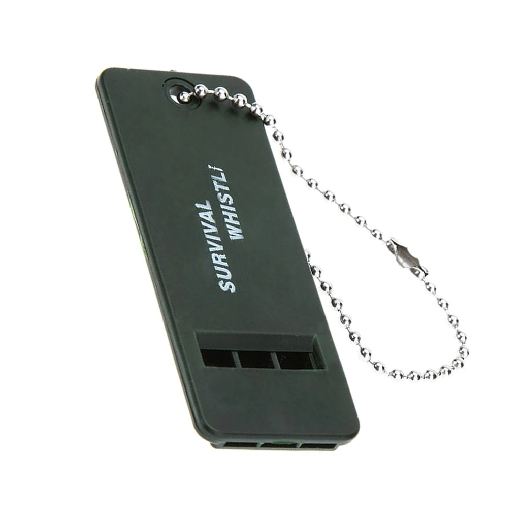 

Loud Safety Survival Whistle W/ Lanyard Plastic Hunting Hiking
