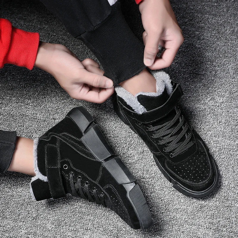 2021 Spring New Men Hiking Shoes Breathable suede boots Outdoor Non-slip Wear-resistant Mens Hiking Shoes Sneakers Men