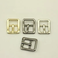5pcs 15mm curved metal pin belt buckles backpack adjustment strap slider buckle diy garment clothing bags sewing accessories