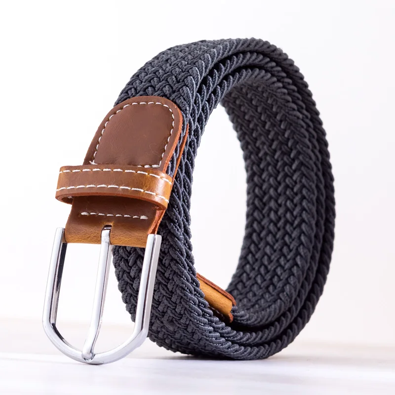 

Belt Men's Leather Automatic Buckle Belts For Young People Simple High-end Leather Pants Belts For Men And Women PD349