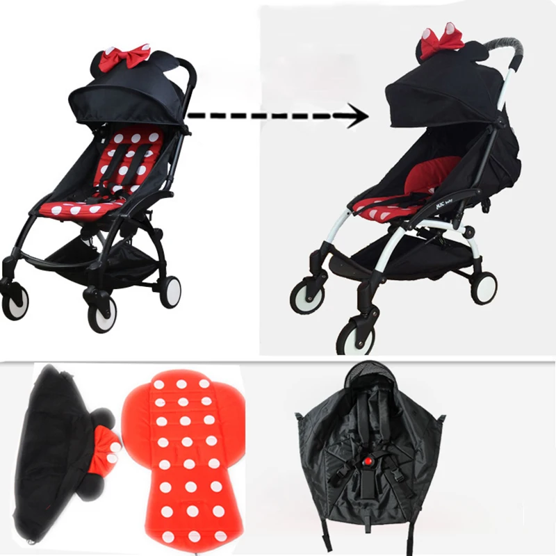 3 шт./компл. навес на коляску с углом поворота 175 ° Аксессуары для Babyzen Yoyo Yoya Babytime