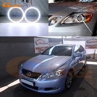 for lexus gs300 gs350 gs430 gs450 gs460 450h 2006 2011 excellent ultra bright cob led angel eyes kit halo rings