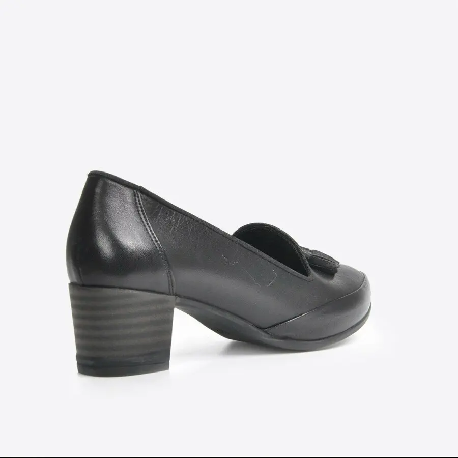 

Heels Women 2021 Mink Shoes Women Black Classic Heeled Shoes Vzn20-018Y