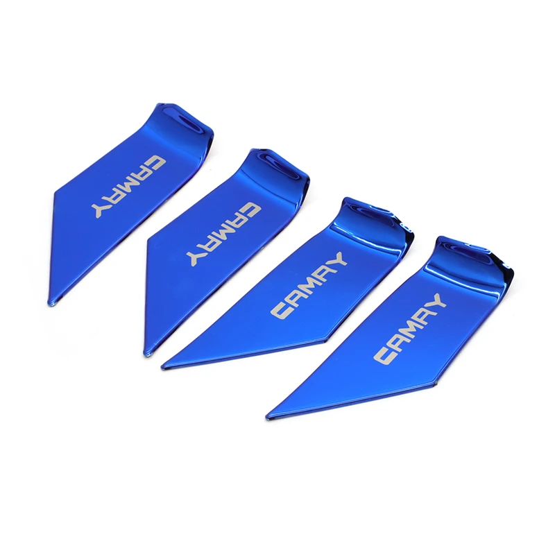 

Interior Car Door Handle Bowl Trim Cover Sticker Decals For Toyota Camry 70 XV70 2018 2019 2020 XV 70 Door Cover Stainless Steel