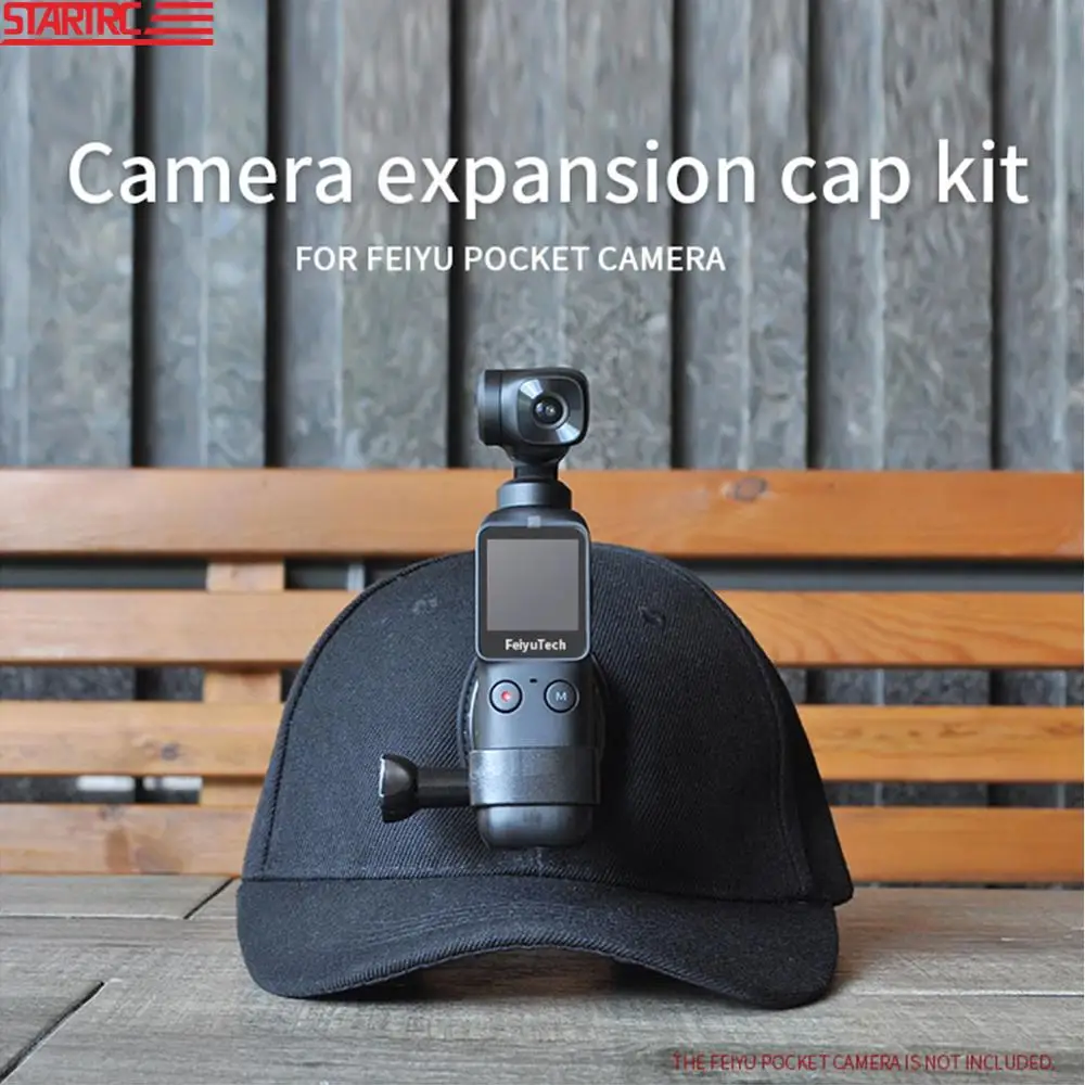 

Адаптер STARTRC для крепления спортивной камеры на шляпу, кронштейн для FEIYU Pocket FIMI, рук, OSMO, экшн-камеры Gopro 5, 6, 7, 8, Удлинительный аксессуар