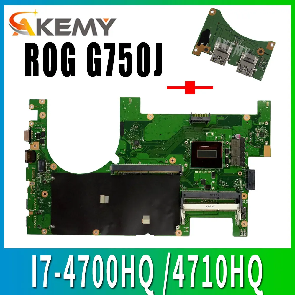 Отправка платы + 2D материнская плата для ноутбука ASUS G750JM G750JW G750JX G750J G750