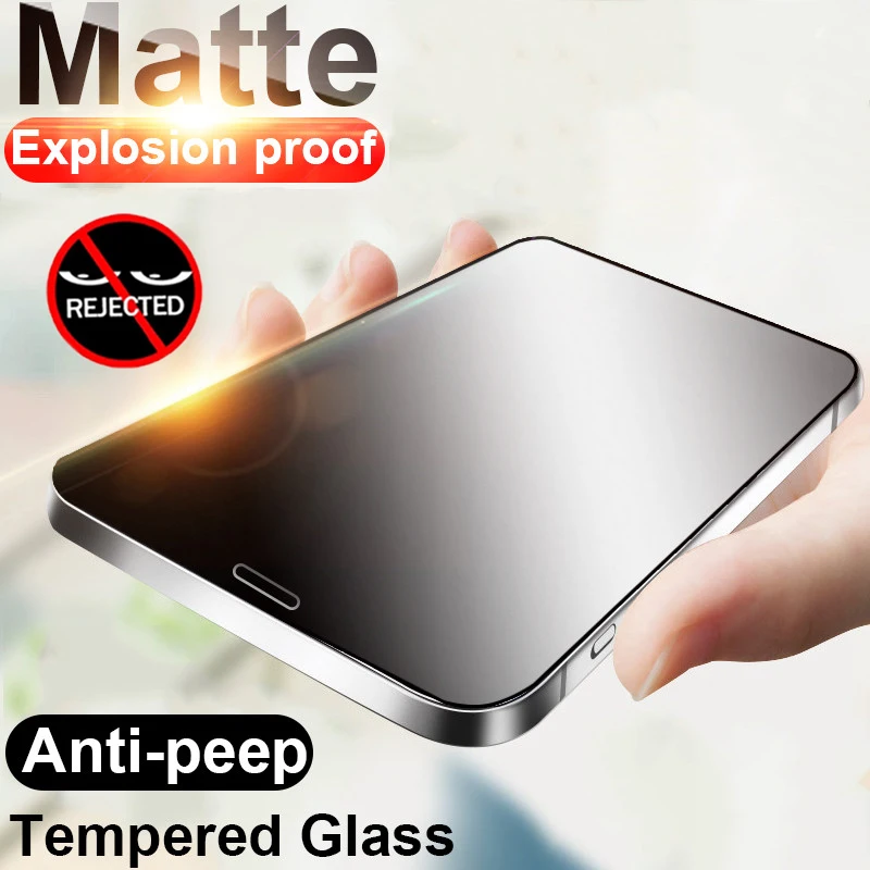 

Matte Privacy Screen Protectors for IPhone 12 11 13 Pro Max Mini Ceramic Anti-spy Tempered Glass For IPhone XS Max X XR 7 8 Plus