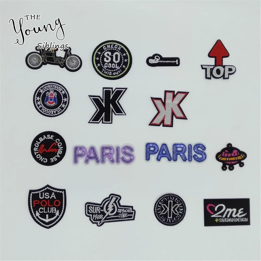 Детский значок сделай сам шитье вышивка одежда штаны термоклей патчи