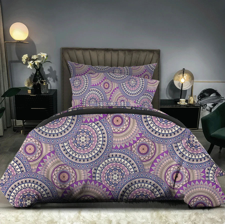 

3D Bohemia Style Bedding Set Luxury Mandala Duvet Cover 2/3Pcs Queen King Twin Size 220x240 Quilt Cover Home Textiles Bedclothes