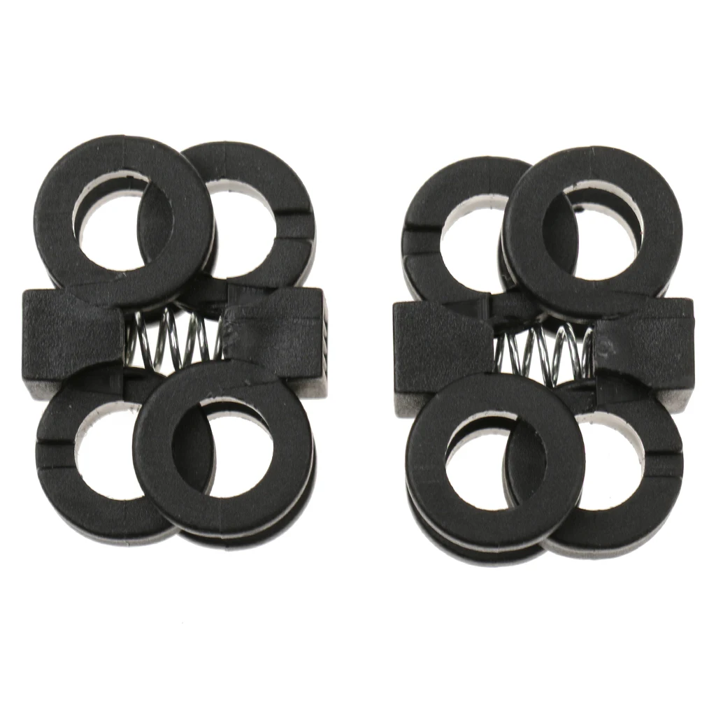 

10 шт. пластиковые шнурки Пряжка Веревка Зажим Шнур Блокировка пробки Спорт черный