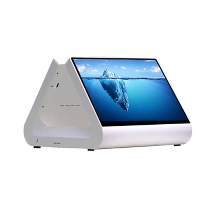 China 12inch dual touch screen pos all in one for sale smart terminal | Компьютеры и офис