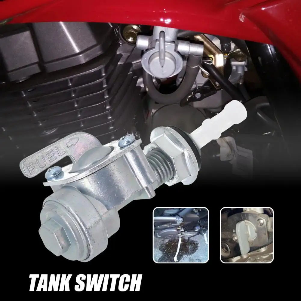 

Fuel Valve Switch Reliable Anti-corrosive Metal Gas Tank Fuel Switch Valve for Dirt Bike