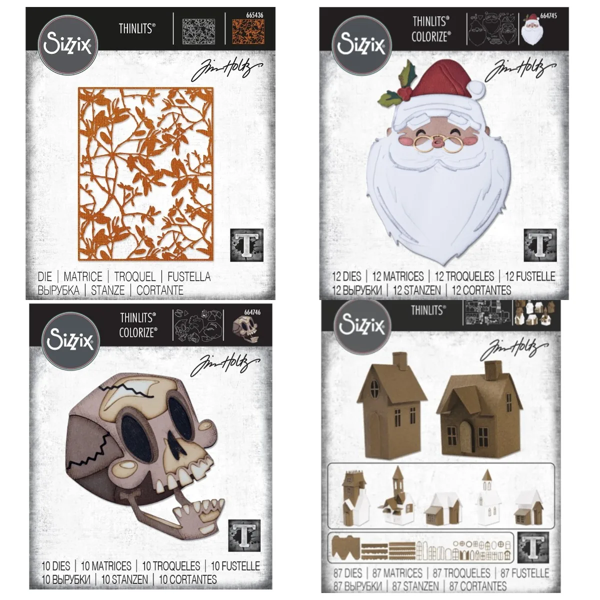 

Cozy Winter Thinlits Tall Pines Dies New Metal Cutting Dies Scrapbook Diary Decoration Stencil Embossing Template DIY 2021