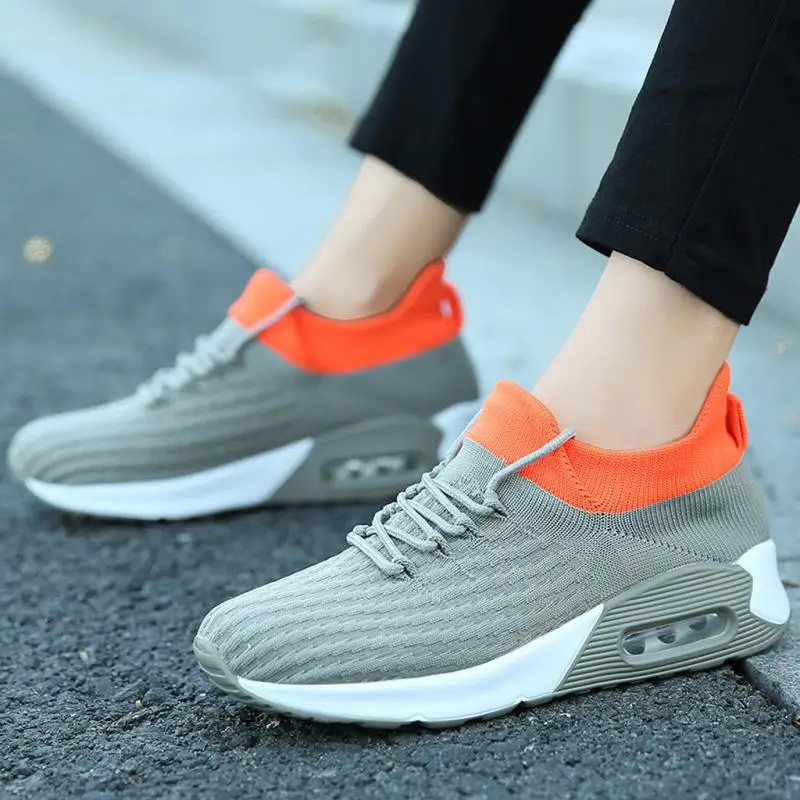 

New Shoes Women's Vulcanize Shoes Fashion Sneakers Shoes Fashion Woven Breathable Non-Slip Wear-Resistant Cushion Sneaker
