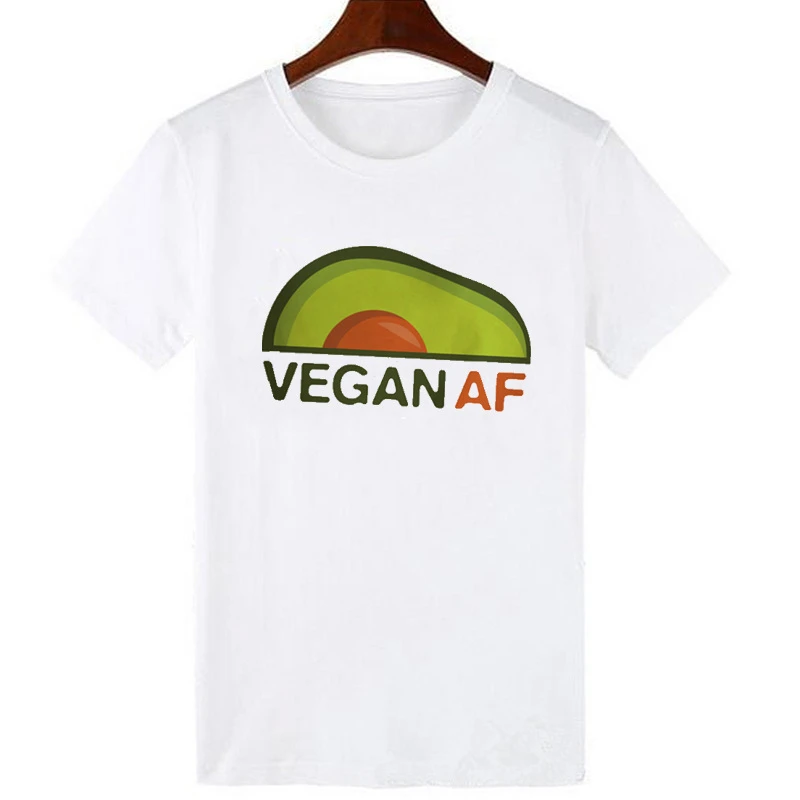 Женская футболка с принтом авокадо новая летняя коротким рукавом белая тонкая