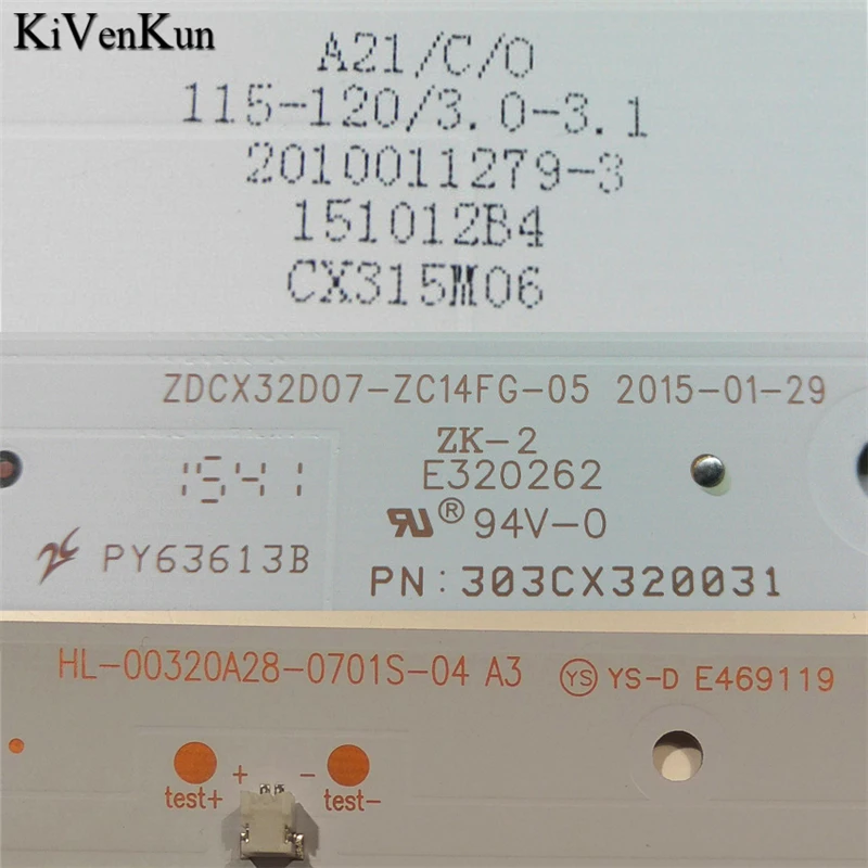 Телевизионные панели Светодиодная лента-подсветка для DEXP H32B7000E 32-дюймовые