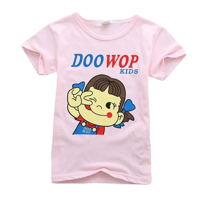 WEIXINBUY/Повседневная хлопковая футболка с короткими рукавами и рисунком для