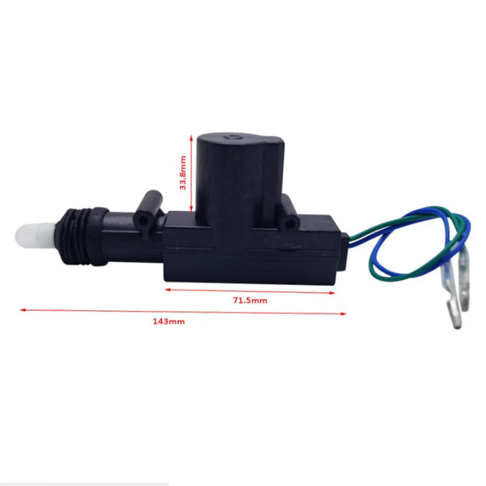 Универсальный автомобильный 2 провода силовой дверной замок привод для