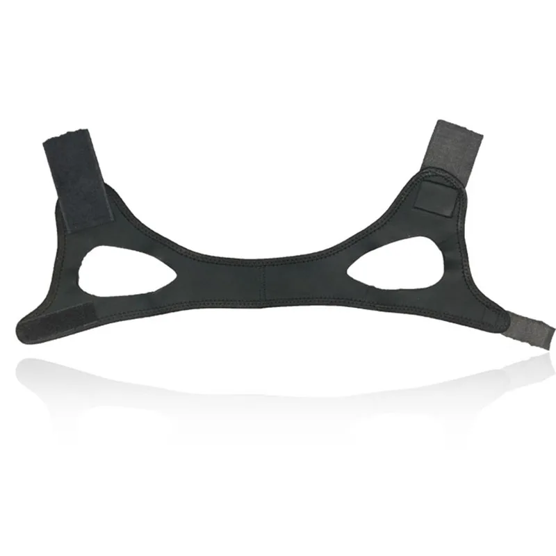 B - Triangle - Black Неопреновый антихрап ремень для подбородка стоп храп челюсть ремень храп фиксатор для сна против апноэ поддержка подбородка ремни для ночного сна инструменты для помощи - Цвет: B - Triangle - Black