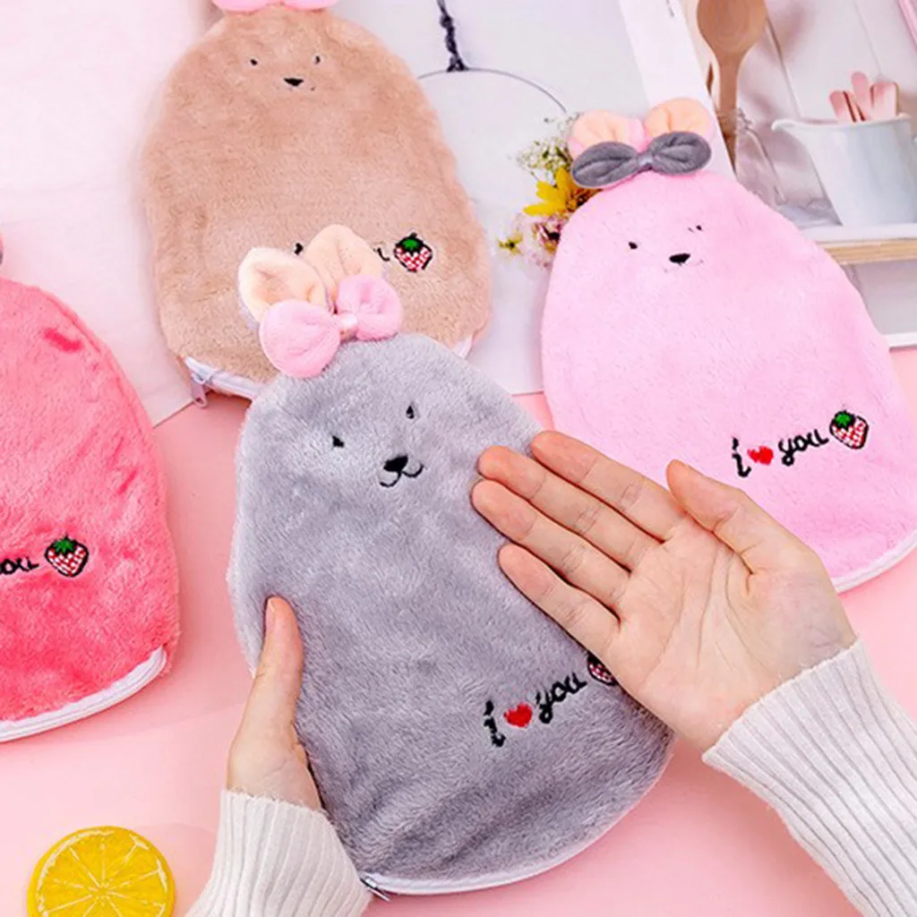 1 шт. плюшевый мультфильм Rubbit грелка мешок теплый расслабляющий тепло холодная