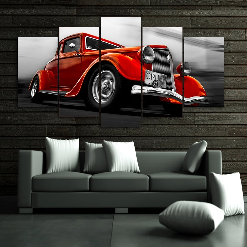 Современные настенные художественные картины на холсте с рамкой домашний декор