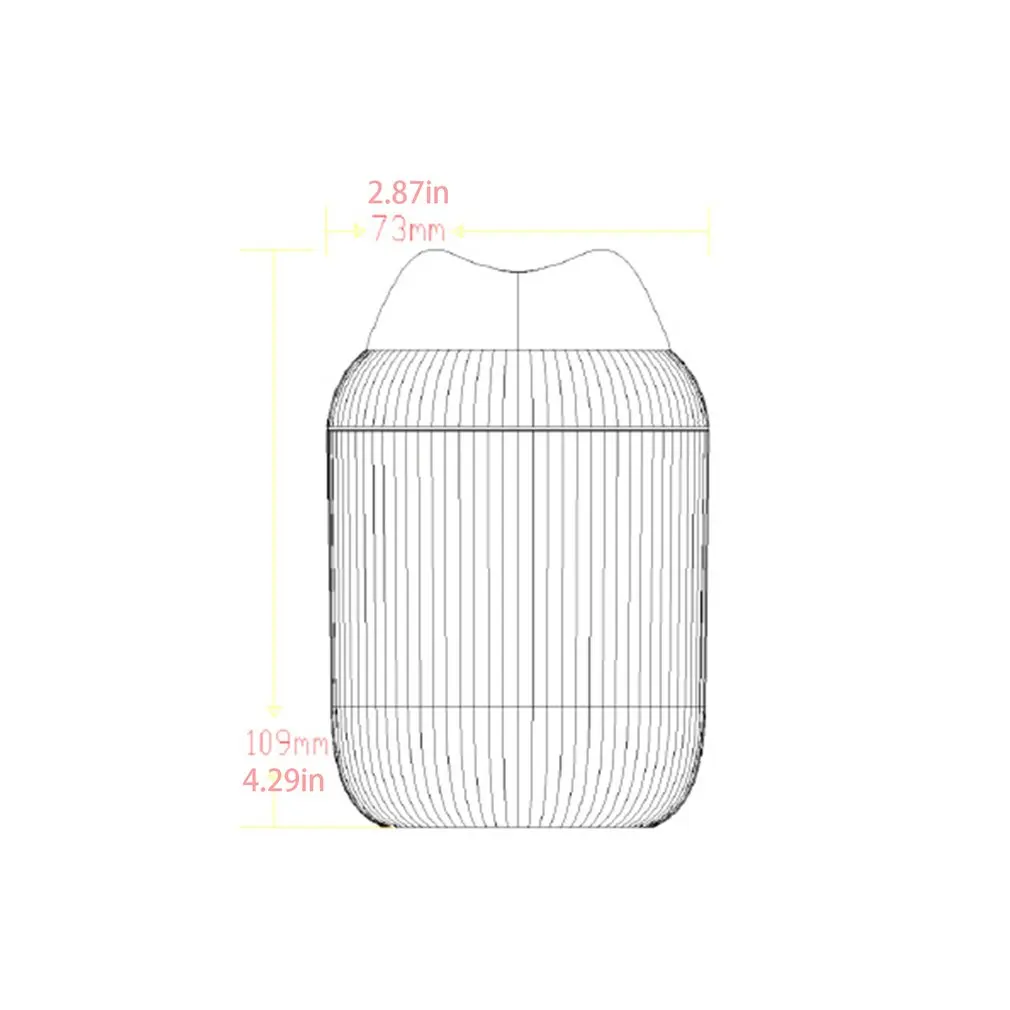

Cute Cat Shape Humidifier USB Charging Mute Mini For Car Household Bedroom Aroma Diffuser Atomizer Air Purifier