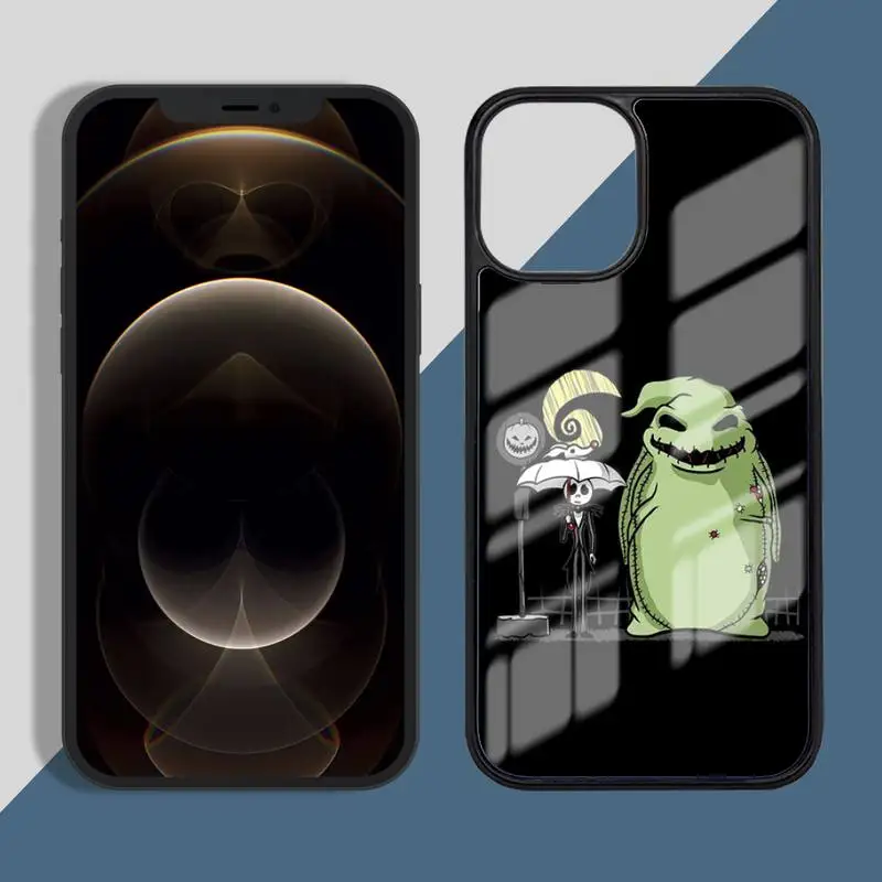

Halloween Cartoon horror Eve night Skeleton Phone Case for iPhone 11 12 pro XS MAX 8 7 6 6S Plus X 5S SE 2020 XR Hard PC