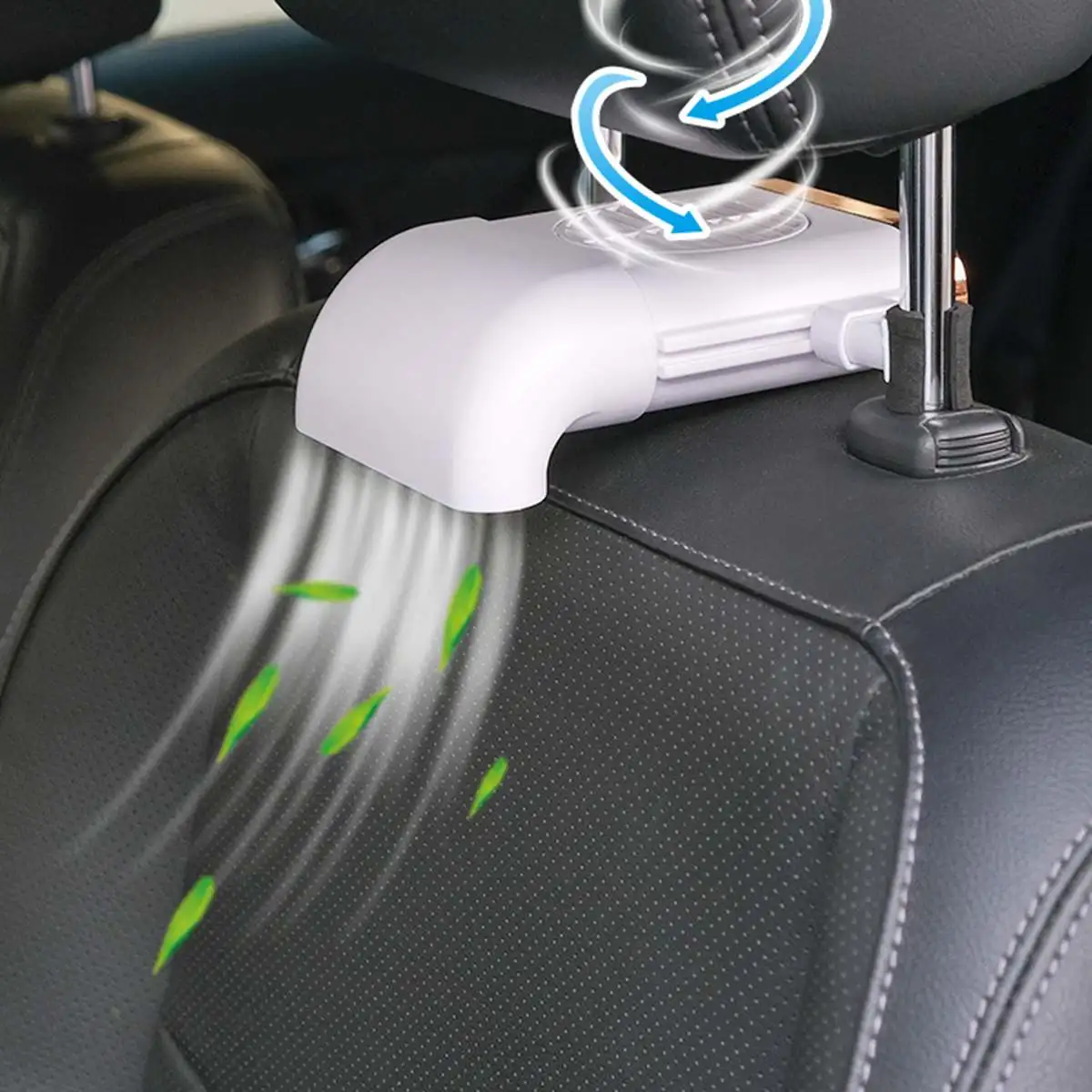 

Магнитный вентилятор, автомобильный кулер, портативный бесшумный мини USB-вентилятор с беспроводной зарядкой для заднего сиденья автомобил...