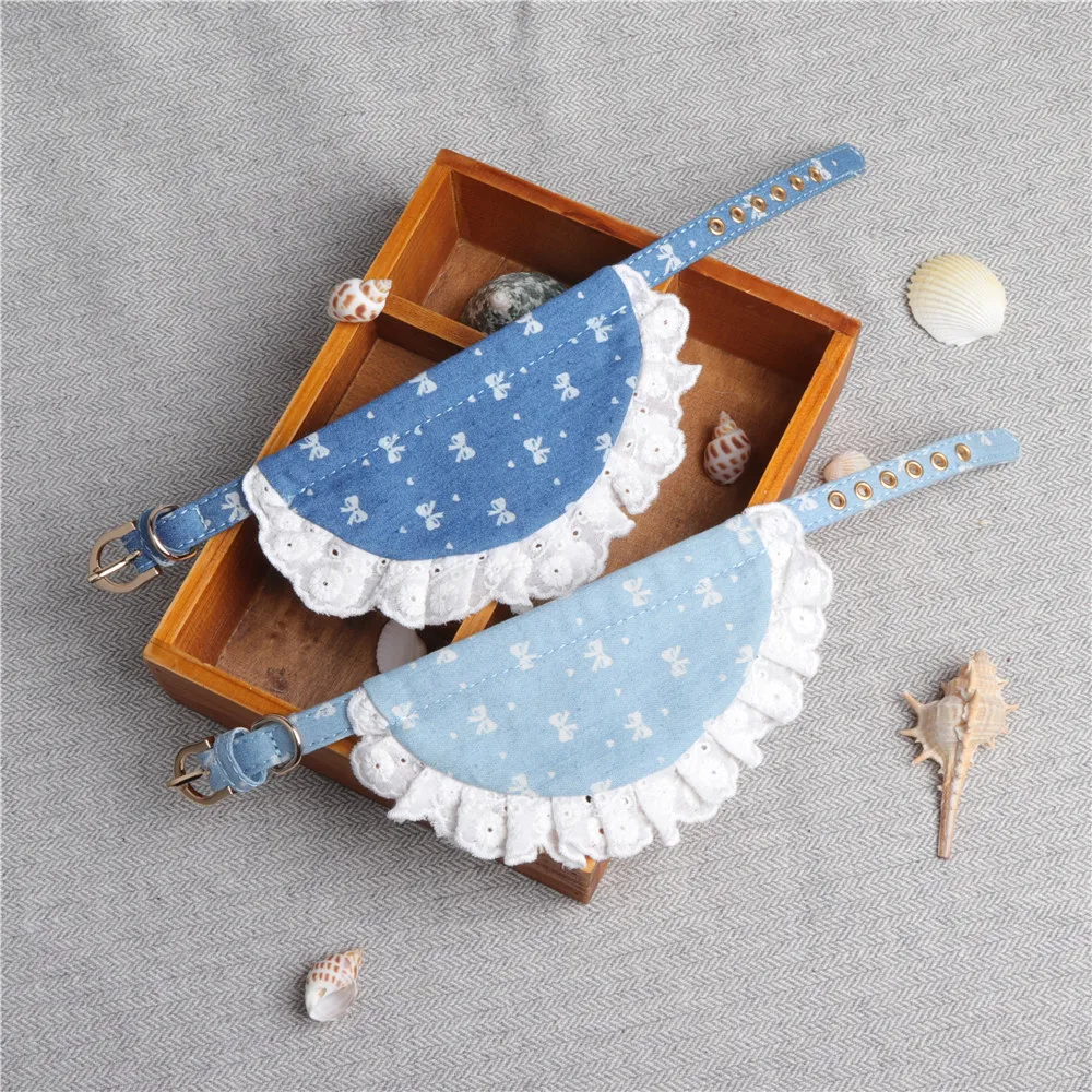 Фартук с цветочным узором ошейник для домашних животных производство кожи