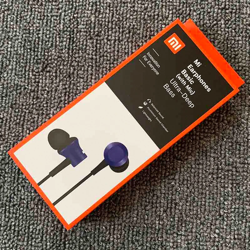 Xiaomi новая посылка Piston 3 свежая версия наушников 3,5 мм наушники-вкладыши с микрофоном для samsung Xiaomi huawei с коробкой