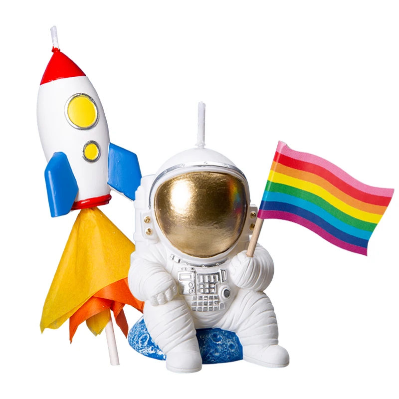 Украшение космонавта на заказ астронавт свеча день рождения планета ракета