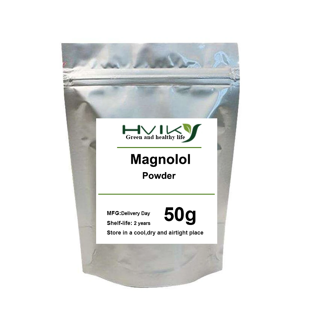 

High Quality Magnolol Powder, Cosmetic Raw,Anti Aging and Wrinkle Removing，Moisturizing Skin