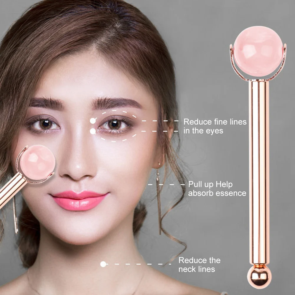 

Jade Roller Face Slimming Massager Face Lifting Natural Jade Stone Facial Massage Roller Skin Care Beauty Tool dropshipping