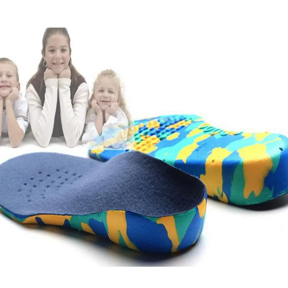 

New Kids Flat Feet Arch Support Insoles Orthotic Orthopedic Shoe Inserts S M L XL XXL Correction Comfort All Season Anti Slip