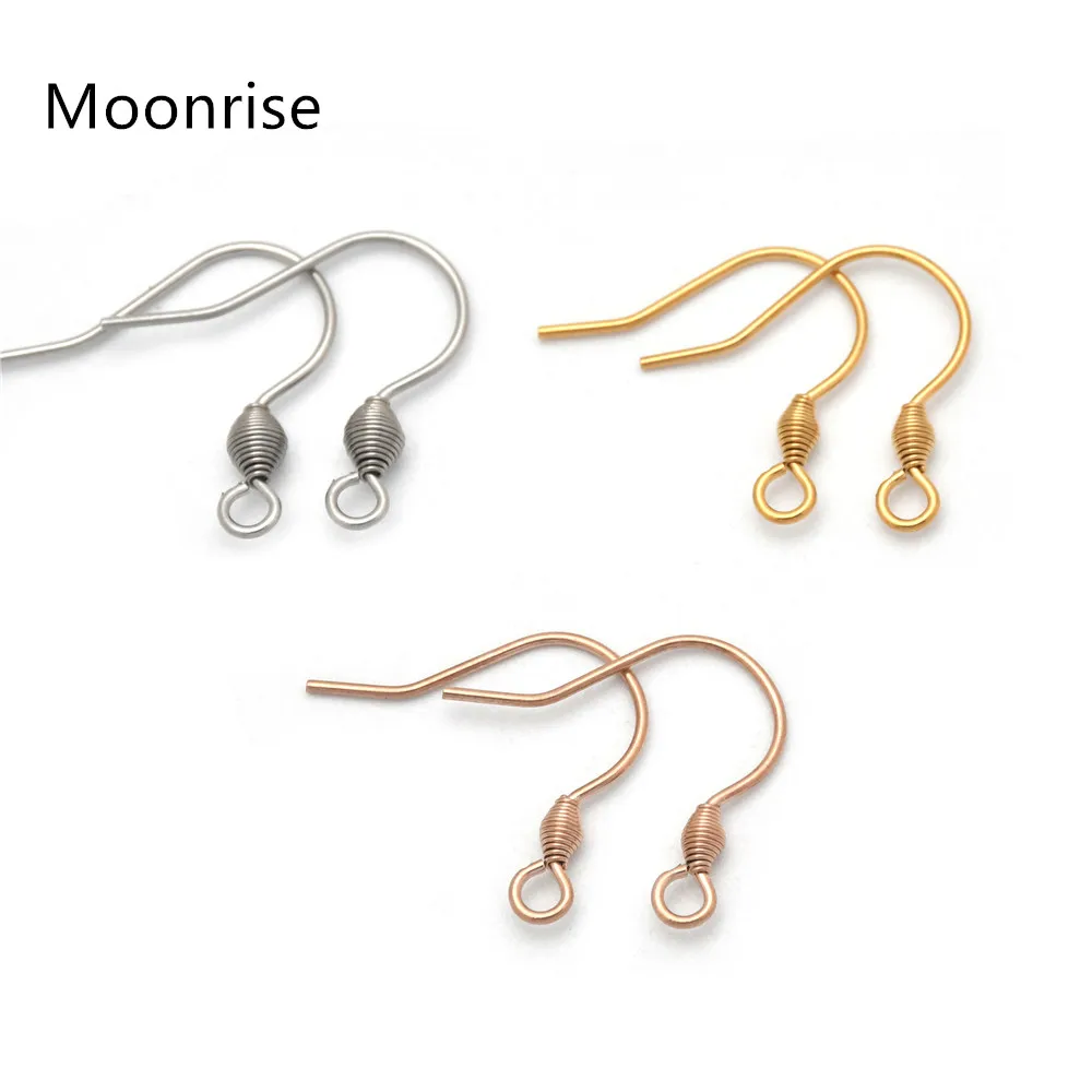 20 50 шт. 304 Нержавеющая сталь французская проволока крючки для сережек