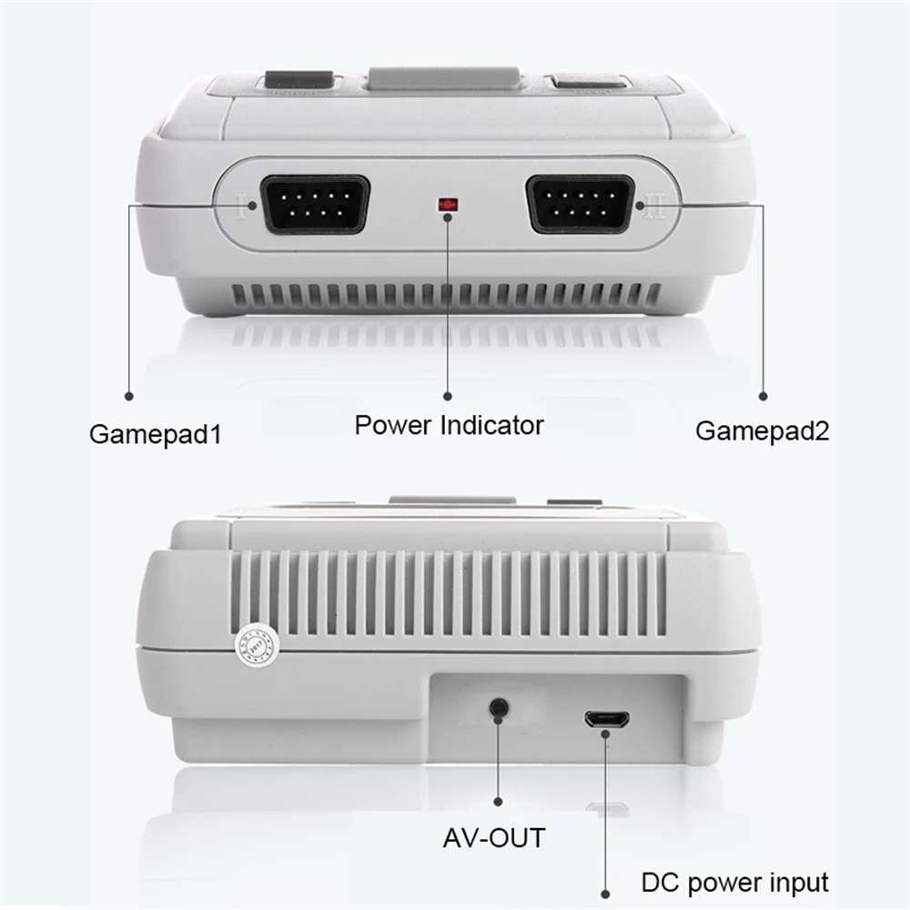 

Mini TV Game Console HD Output 8 Bit Retro Video Game Console Built-In 621 Games With Dual Controllers Handheld Game Player