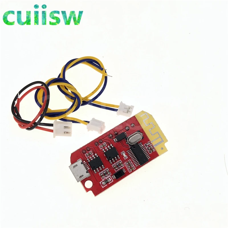 CT14 Micro 4.2 Stereo Bluetooth Power Amplifier Board Module 5VF 5W+5W Mini with Charging Port for refitting the idle sound box |